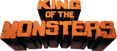 King of the Monsters logo for Sega Mega Drive